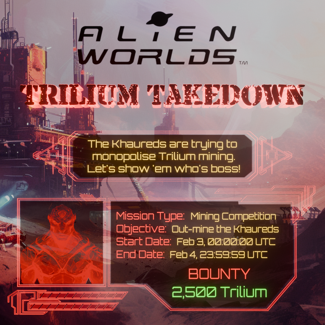 AlienHelpers: More Alien Worlds Community Mining Events